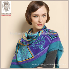 100 % Wool Shawl Cashmere Shawl Scarf Factory China